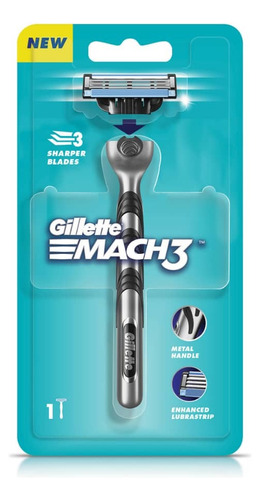 Gillete Mach3 Men's (afeitadora+1 Repuesto) 