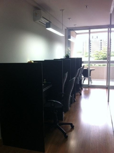 Imagem 7 de 10 de Sala Para Alugar E À Venda, Chácara Santo Antônio, Rua Verbo Divino, 2001, 1 Sala Ampla, 1 Banheiro, 1 Copa, 1 Vaga De Garagem, 48 M², São Paulo - Sa0570