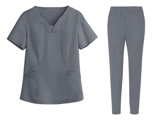 Conjunto De Traje Médico Para Mujer, Uniforme De Enfermera,