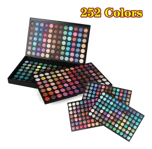 252 Colores De Sombras De Ojos Caja Crayón Crayola Paleta