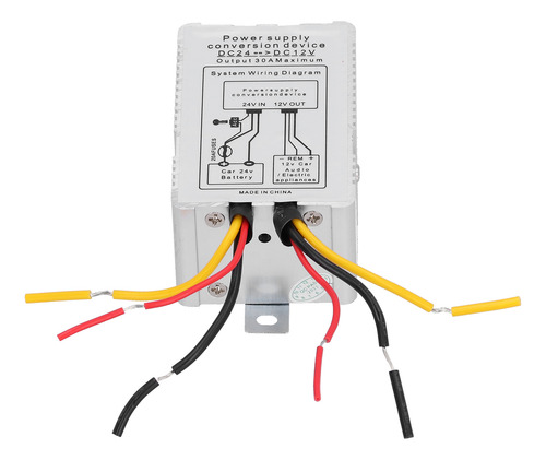 Convertidor De 24 V A 12 V, Voltaje De Alimentación Dc24 V,