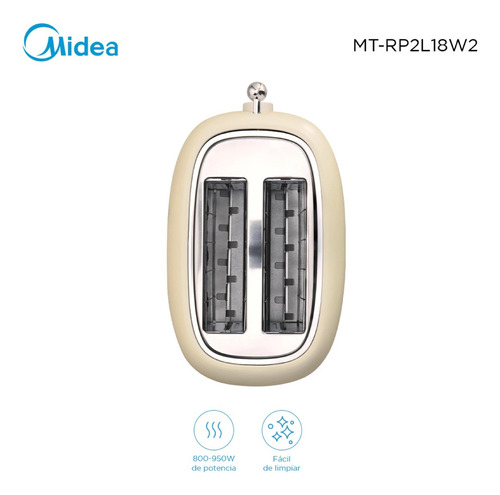Tostadora Midea Mt-rp2l18w2
