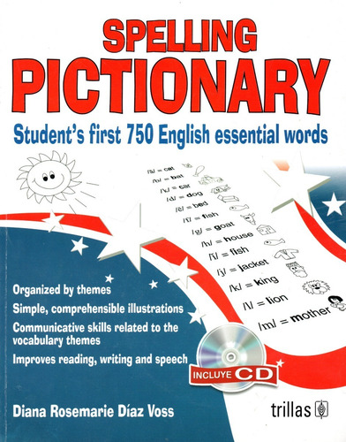 Spelling Pictionary. Incluye Cd Student's First 750 Trillas