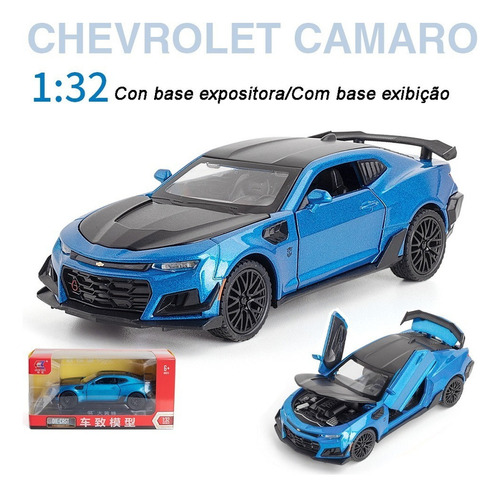 Rápidos Y Furiosos Chevrolet Camaro 1/32 Miniatura Metal Car