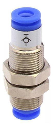 2 Acoplador Od De Tubo, Conector De Unión De Mamparo 4mm
