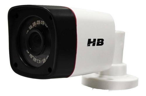 Câmera de segurança HB tech HB-401 com resolução de 1MP visão nocturna incluída branca