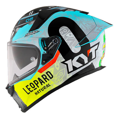 Capacete Kyt R2r Max Misano 2022 Esportivo Moto Gp Óculos