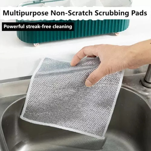 Trapo De Metal Multiusos Para Limpieza De Cocina De 30 Pieza