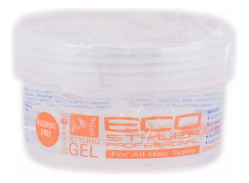 Gel De Peinado Ecoco Eco Krystal Styler Professional 236 Ml