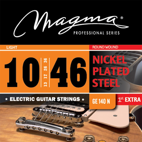 Encordado Magma Para Guitarra Eléctrica Ge140n 10-46