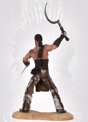 Imagen 5 de 5 de Game Of Thrones Khal Drogo Dark Horse Figura De Acción 22cm