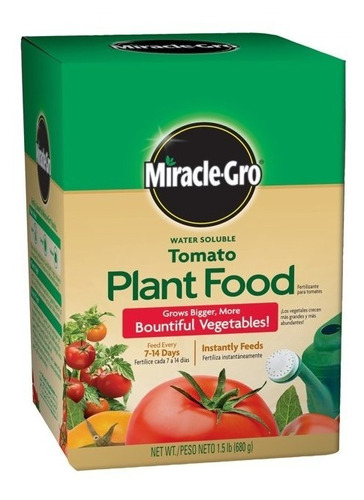 Miracle-gro Alimento Para Platas De Tomate 1.5 Lbs  Soluble