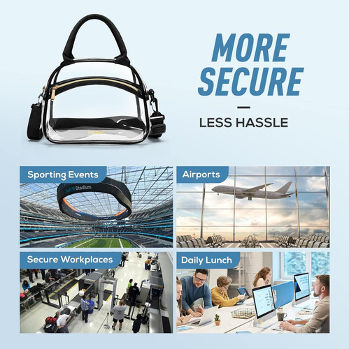 Bolso Transparente Para Estadio