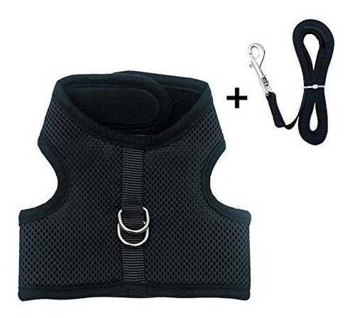 Escape Proof Cat Arnés Con Correa-funda De Estilo De Malla
