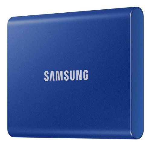 Imagen 3 de 4 de Disco sólido SSD externo Samsung T7 MU-PC2T0T 2TB azul