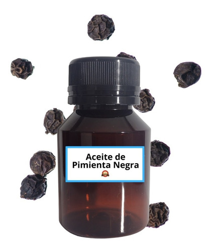 Aceite De Pimienta Negra 500ml - Materia Prima 