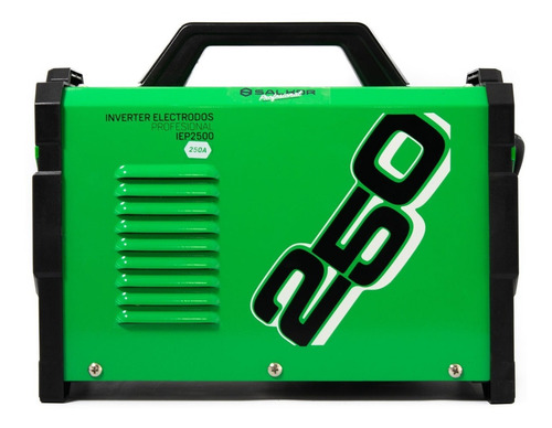 Soldadora Inverter Mma 250 Amp Igbt Salkor Iep2500 Color Verde claro Frecuencia 50