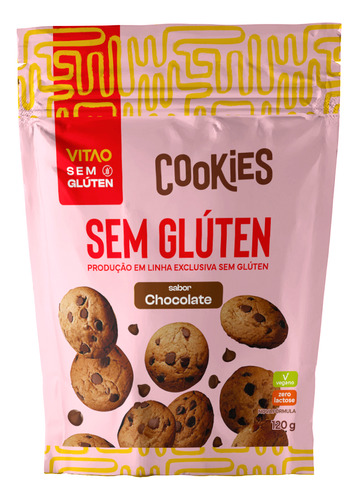 Cookies Cacau Sem Gluten 120g