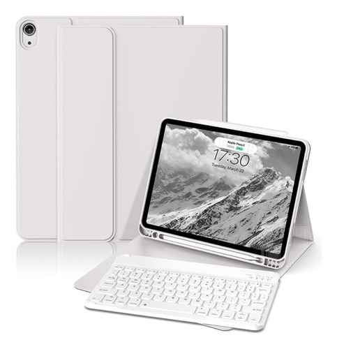 Funda Teclado Para iPad Air 5° Generación (10.9 ) Español