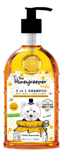 Shampoo Honeykeeper Bebés Y Niños Miel Y Manzanilla 700ml