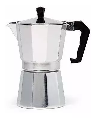 Liineparalle Cafetera para estufa, olla moka de acero inoxidable, cafetera  clásica para 4 tazas, gran sabor fuerte, adecuada para cocinas de – Yaxa  Store