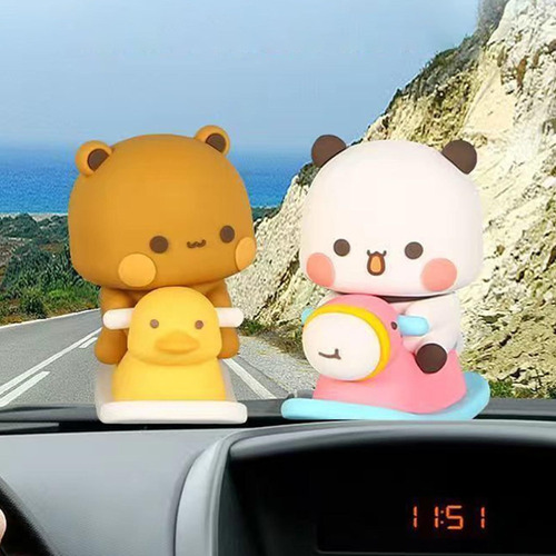 / Linda Figura Figuras Juguete Oso Panda Bubu Dudu