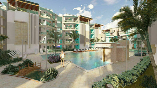 Apartamentos 2nda Linea De Playa Bavaro  1 Hab