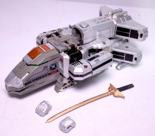 Daileon Dx Jaspion Bandai 1985 Gc-29 Boneco Action Figure (Usado)