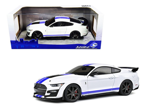 2020 Ford Mustang Gt500 Blanco Solido 1:18 Caja Nuevo 