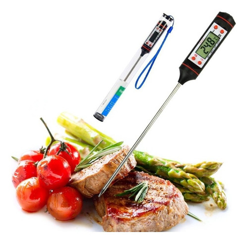 Termómetro Digital Para Carne Y Cocina