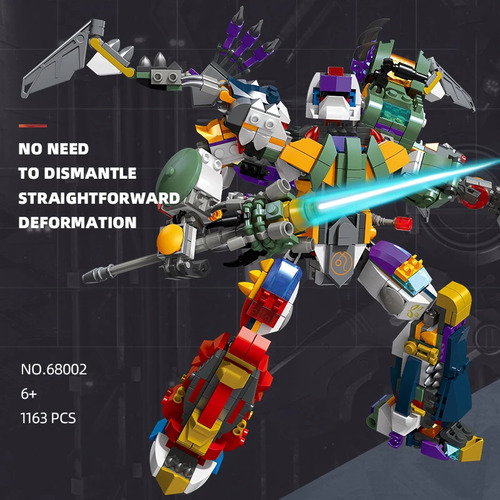 Bloques De Construcción Constellations Mecha Robot Para Niño