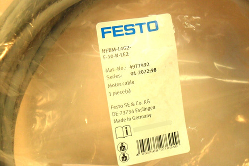 Festo Nebm-l4g2-e-10-n-le2 New In Bag Bbd