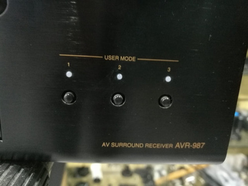 Receiver Home Theater Denon Avr 987 7.1 Hdmi Perfeito (Usado)