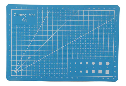 Tabla De Cortar A5 Líneas De Rejilla Pvc Mat Papel Autocur