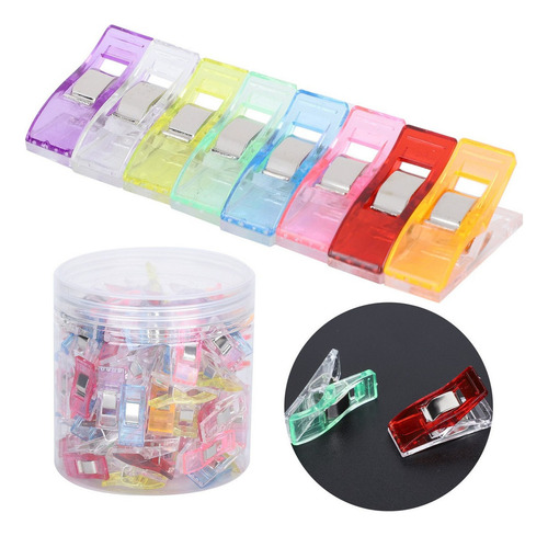 100 Pinzas De Dobladillo De Patchwork For Costura, Cabezas