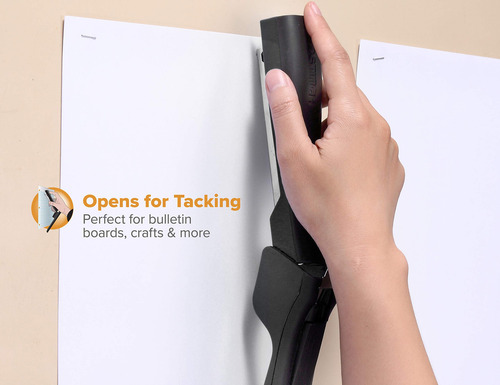 Grampeador De Pé 4 Em 1 Bostitch Office Dynamo 20 Sheet Pret