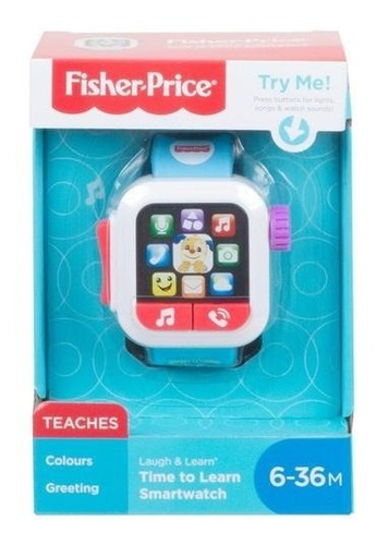Aprender E Brincar Meu Primeiro Smartwatch - Fisher-price