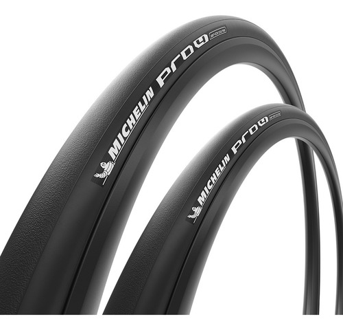 Combo Michelin Llanta Bici 700x23c Pro 4 Serv. Blk Ts 393350