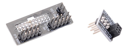Mallofusa Adaptador Cabezal Panel Frontal Para Optiplex 7010