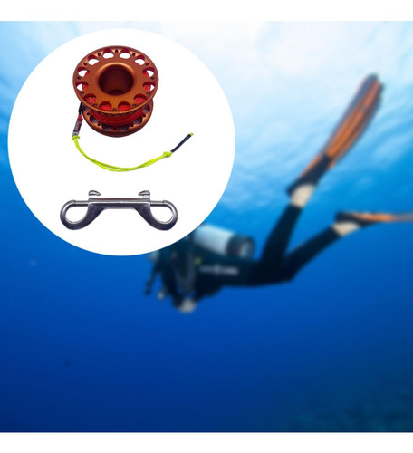 Carrete De Buceo, Carrete De Bobina De Buceo Carrete Naranja