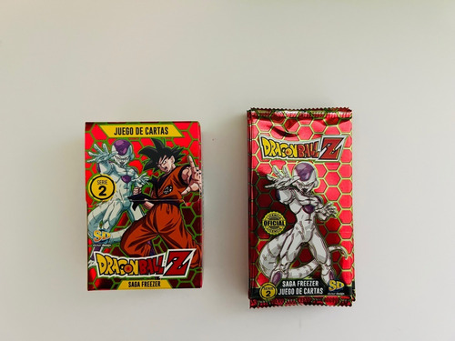 Dragon Ball Z Mazo De Cartas Serie 2 + 20 Sobres-saga Frezze