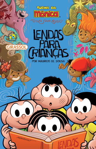 Turma Da Mônica - Lendas Para Crianças: Minipop, De Mauricio De Sousa. Editora Girassol, Capa Mole, Edição 1 Em Português, 2023