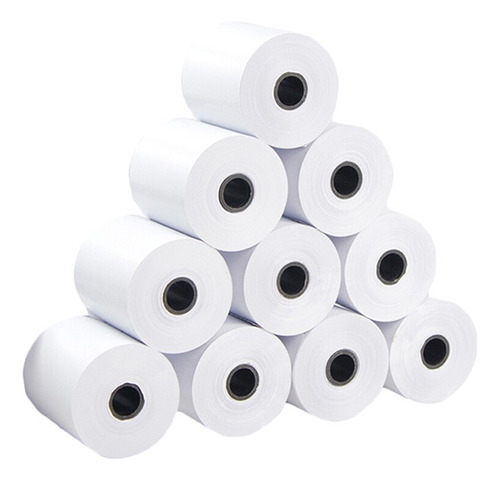 Rollo De Papel Térmico 57mm Para Punto De Venta 57mm X 35mts