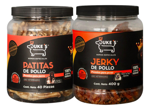 Duke S Premios Perro Tira Pollo 500g Patita Pollo 40p