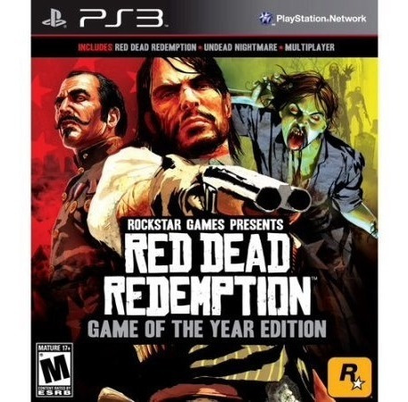 Red Dead Redemption Goty Ps3, Disco, Nuevo Y Sellado