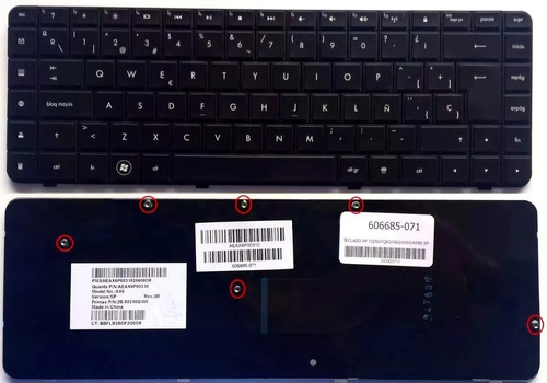 Teclado Hp Cq56 Cq62 G62 Us