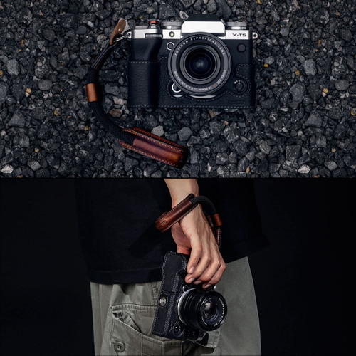 Correa De Mano Smallrig De Cuero P/ Camara Dslr Slr S/espejo