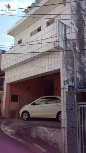 Sobrado A Venda No Bairro Vila Medeiros Em São Paulo - Sp. - Jv637-1