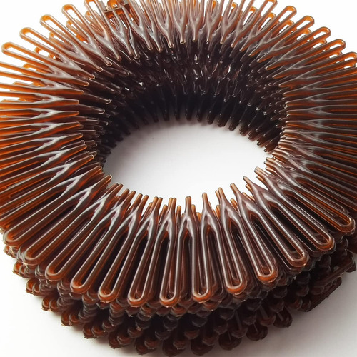 20 Diademas Elásticas Circulares De Plástico Flexible Con