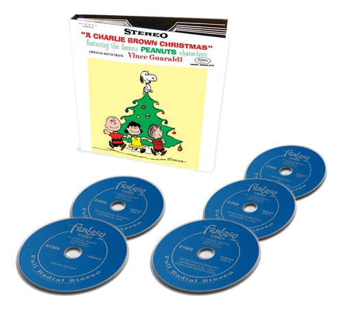 Cd: A Charlie Brown Christmas (edición De Lujo) [4 Cd/blu-ra